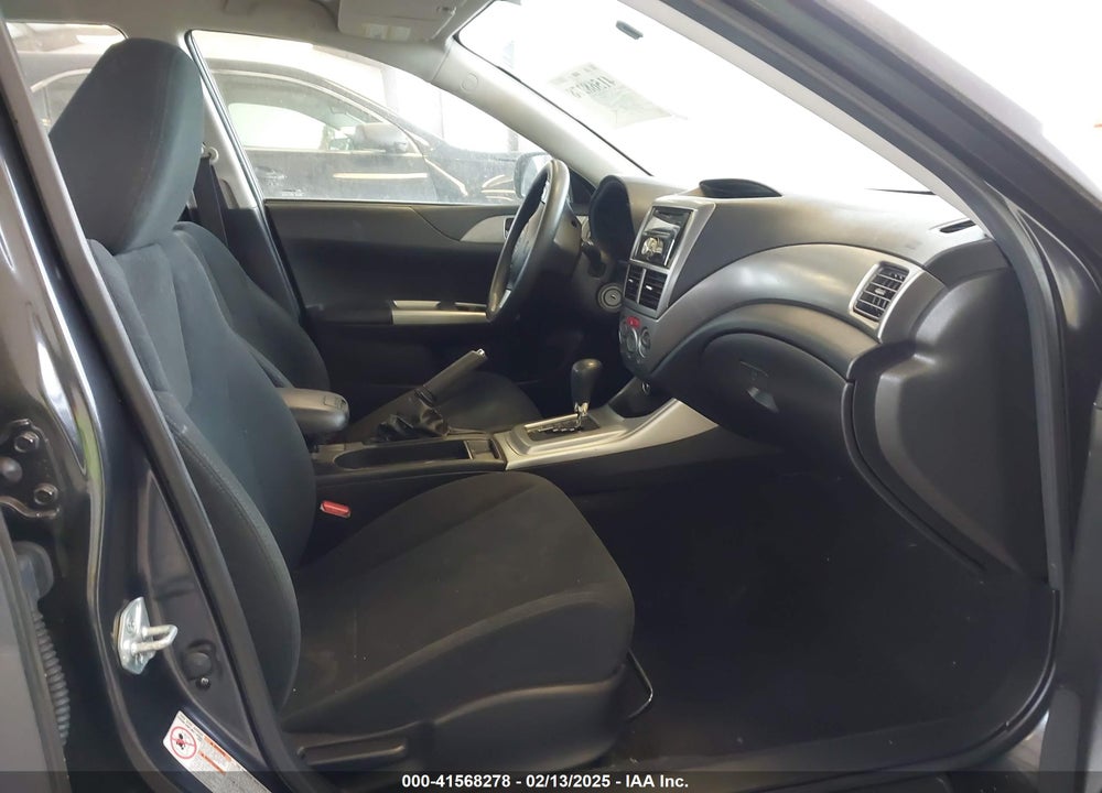 2009 SUBARU IMPREZA VIN: JF1GH61639H807498