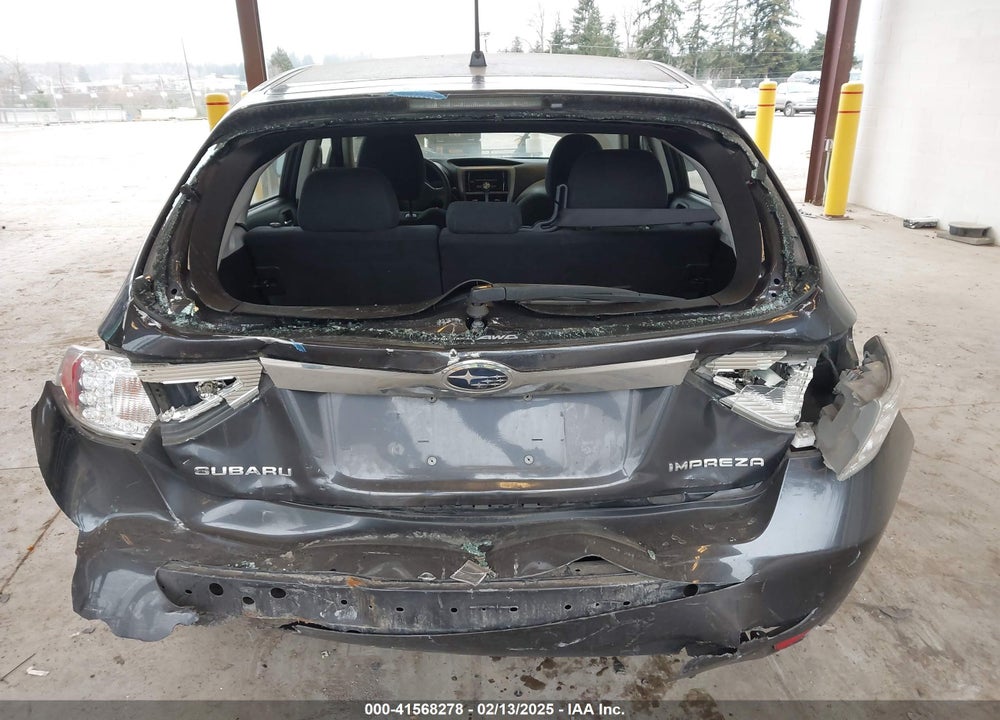 2009 SUBARU IMPREZA VIN: JF1GH61639H807498