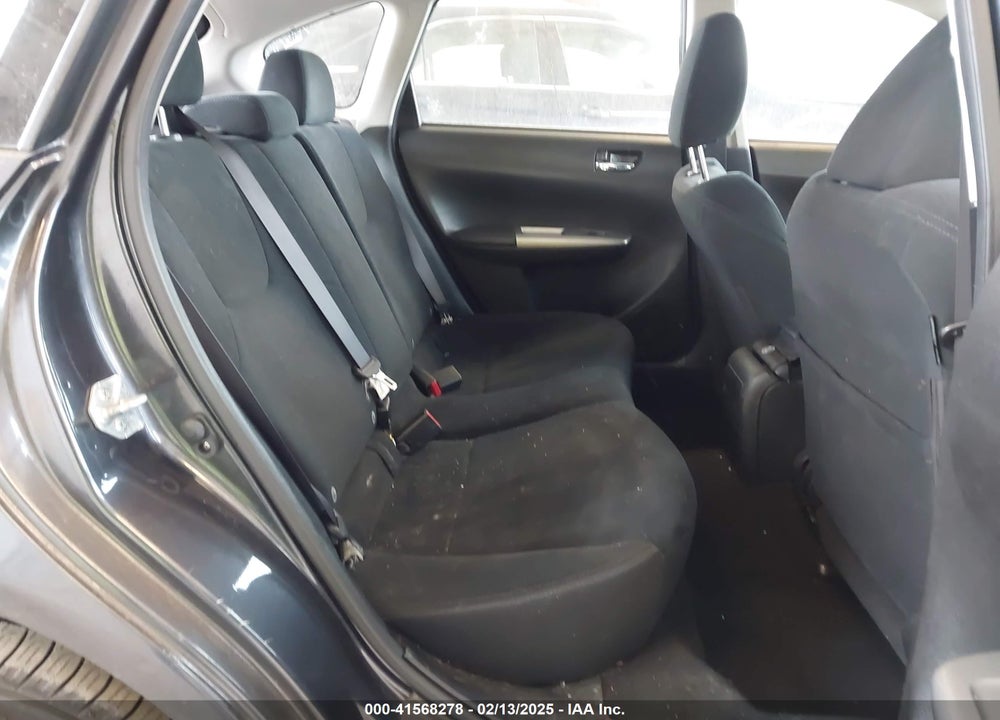 2009 SUBARU IMPREZA VIN: JF1GH61639H807498