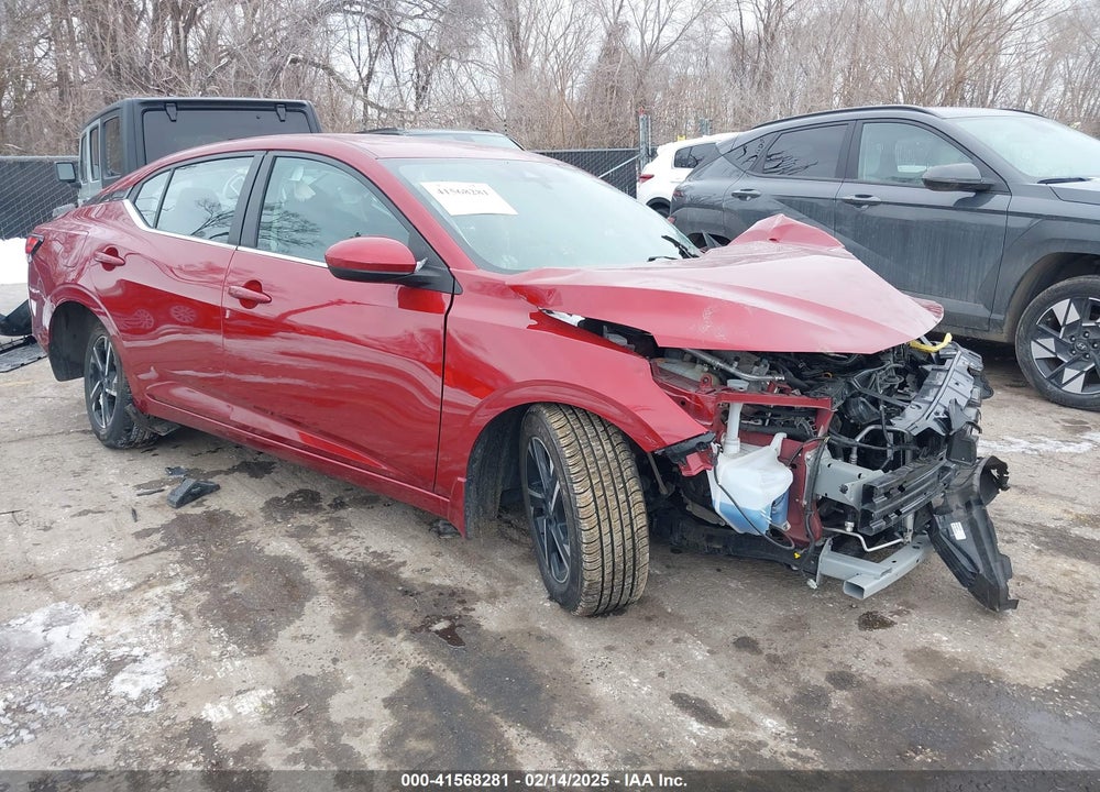 2024 NISSAN SENTRA SV XTRONIC CVT VIN: 3N1AB8CV9RY213748