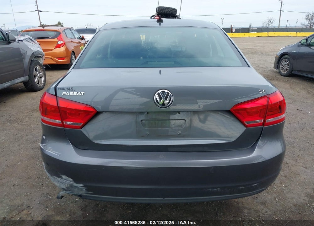 2013 VOLKSWAGEN PASSAT 2.5L SE VIN: 1VWBP7A34DC145601