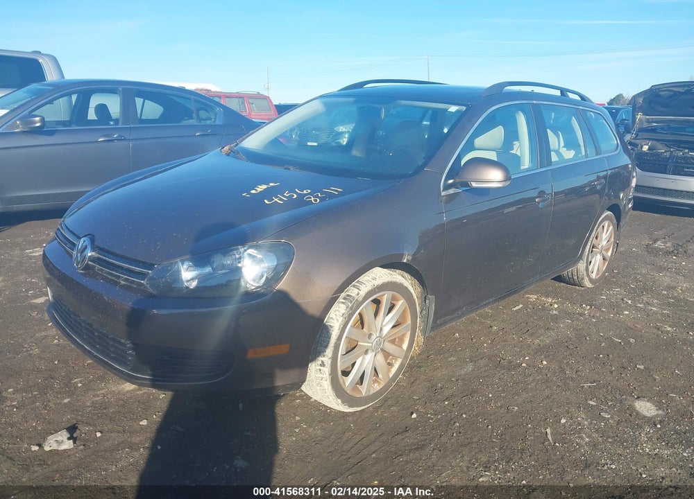 2011 VOLKSWAGEN JETTA SPORTWAGEN 2.0L TDI VIN: 3VWML7AJ2BM700012