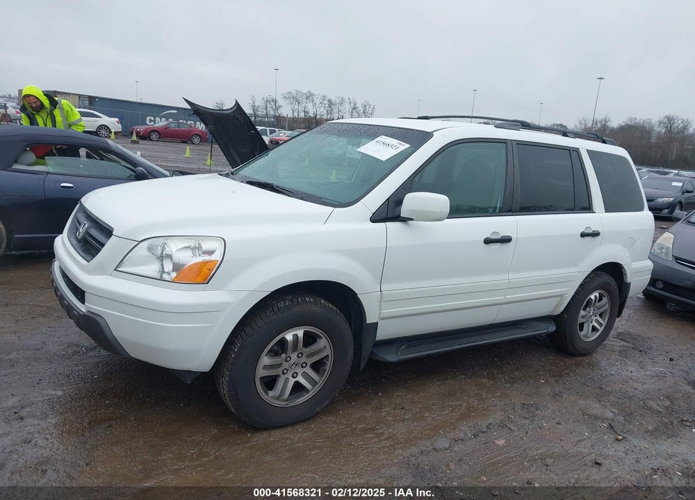 2003 HONDA PILOT EX VIN: 2HKYF18413H529933