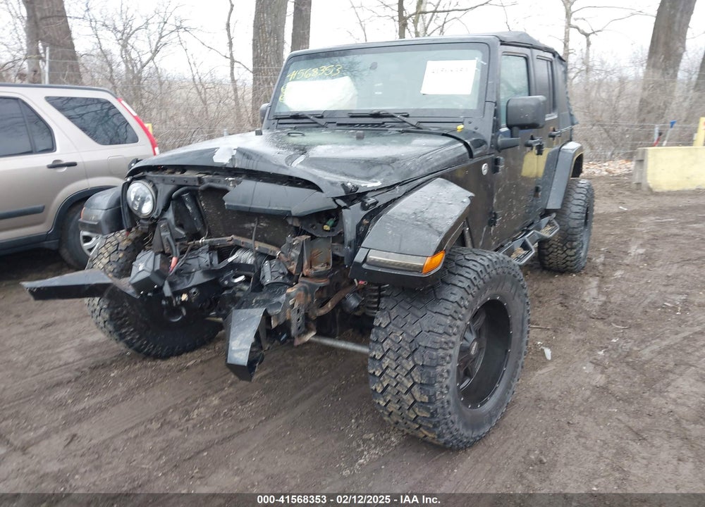 2008 JEEP WRANGLER UNLIMITED RUBICON VIN: 1J4GA69118L600802