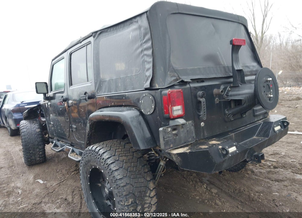 2008 JEEP WRANGLER UNLIMITED RUBICON VIN: 1J4GA69118L600802