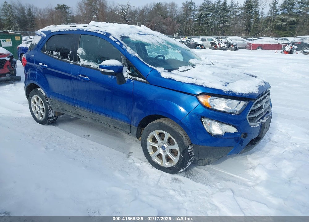 2018 FORD ECOSPORT SE VIN: MAJ6P1UL8JC245814