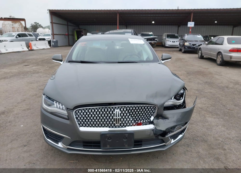 2017 LINCOLN MKZ VIN: 3LN6L5A90HR620480