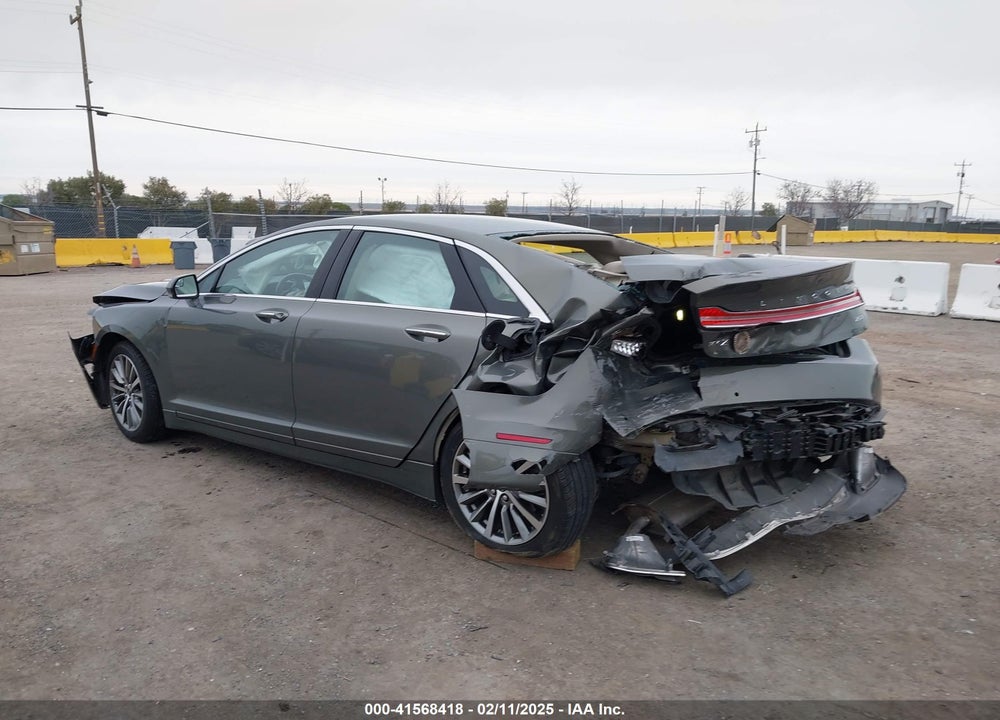 2017 LINCOLN MKZ VIN: 3LN6L5A90HR620480
