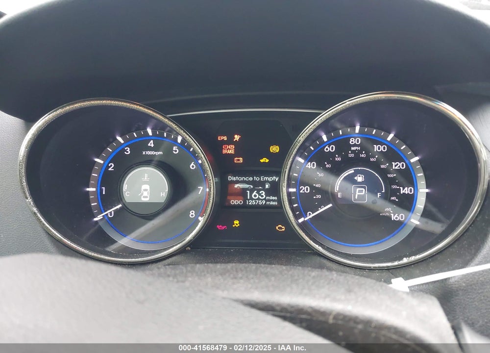 2012 HYUNDAI SONATA VIN: 5NPEC4AB9CH403390