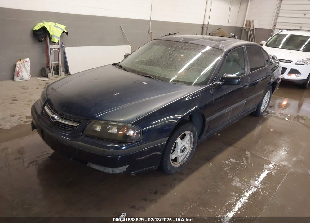 2002 CHEVROLET IMPALA LS VIN: 2G1WH55K329134223