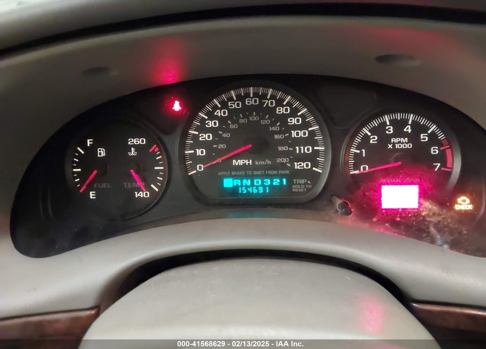 2002 CHEVROLET IMPALA LS VIN: 2G1WH55K329134223