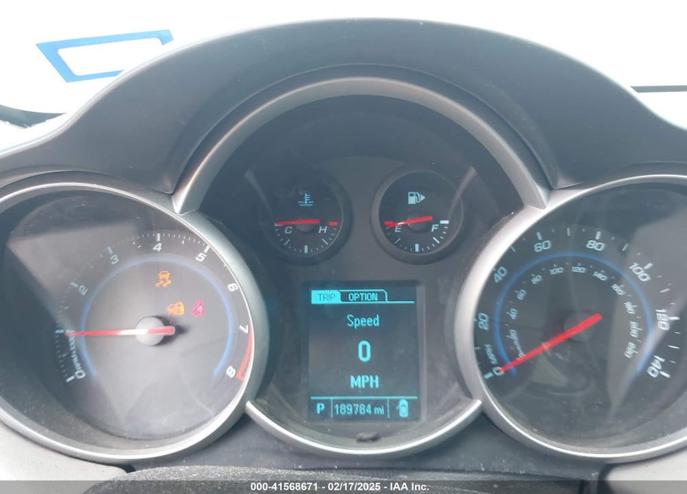 2014 CHEVROLET CRUZE VIN: 1G1PA5SH7E7351586