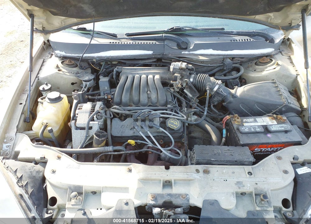 2001 FORD TAURUS SES VIN: 1FAFP55U21G219295