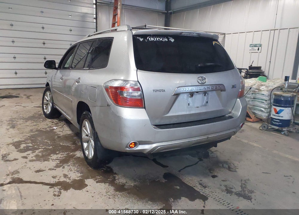2008 TOYOTA HIGHLANDER HYBRID VIN: JTEEW41A882009141