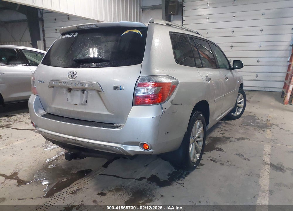 2008 TOYOTA HIGHLANDER HYBRID VIN: JTEEW41A882009141