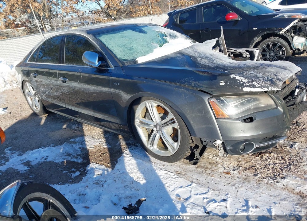 2014 AUDI S8 4.0T VIN: WAUD2AFD1EN003508