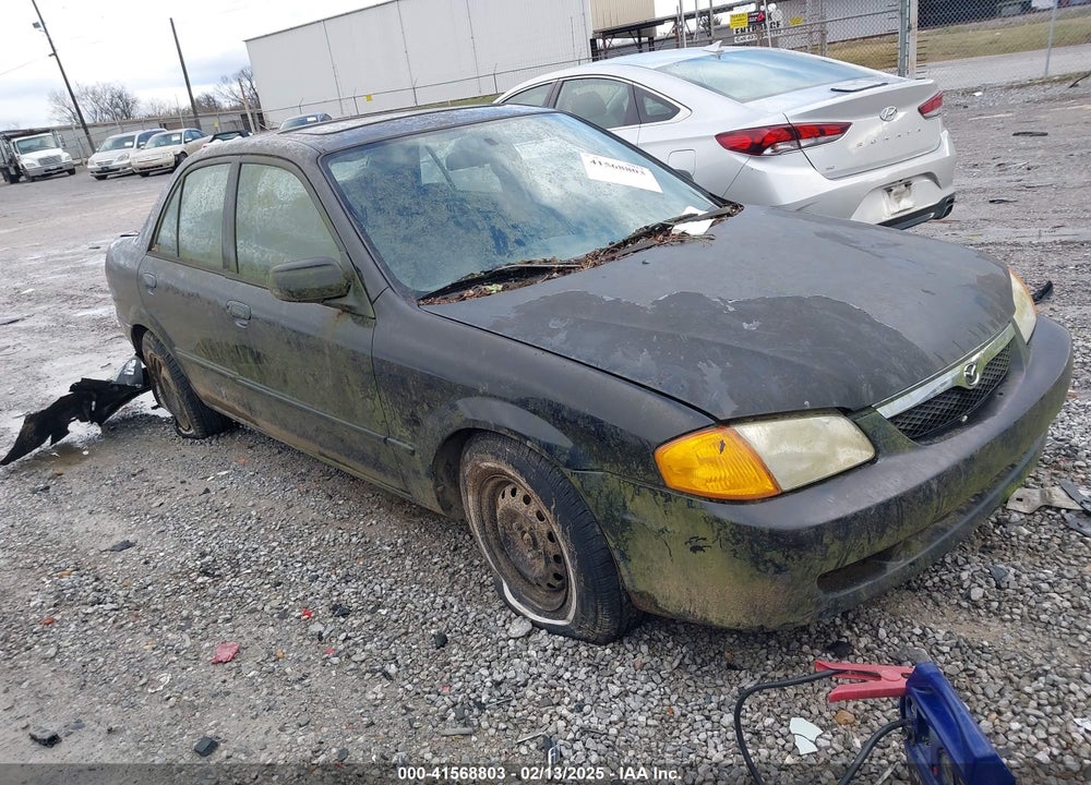 2000 MAZDA PROTEGE DX/LX VIN: JM1BJ224XY0225653