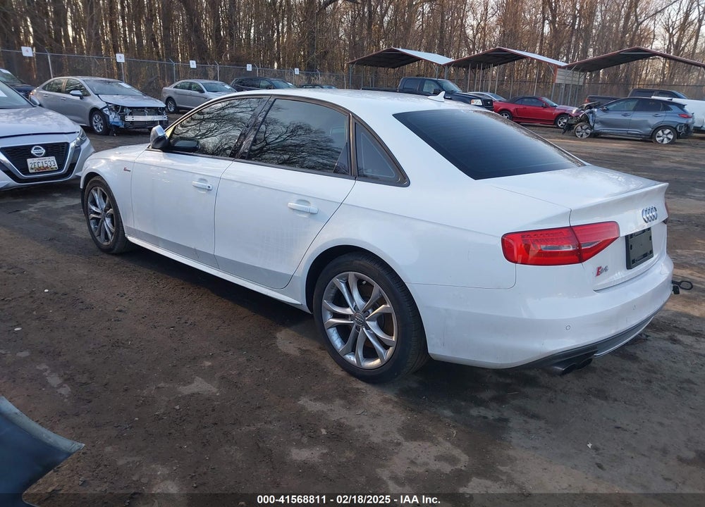 2013 AUDI S4 VIN: WAUKGAFL7DA131547