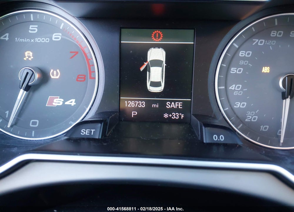 2013 AUDI S4 VIN: WAUKGAFL7DA131547