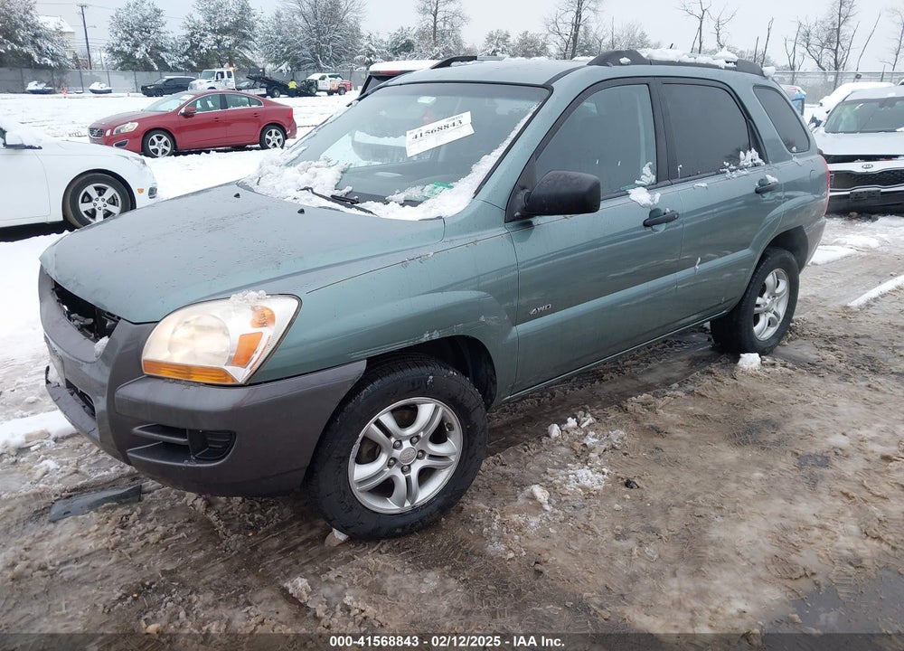 2008 KIA SPORTAGE LX V6 VIN: KNDJE723487467172