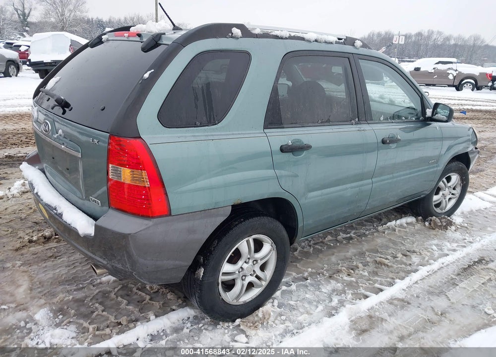 2008 KIA SPORTAGE LX V6 VIN: KNDJE723487467172