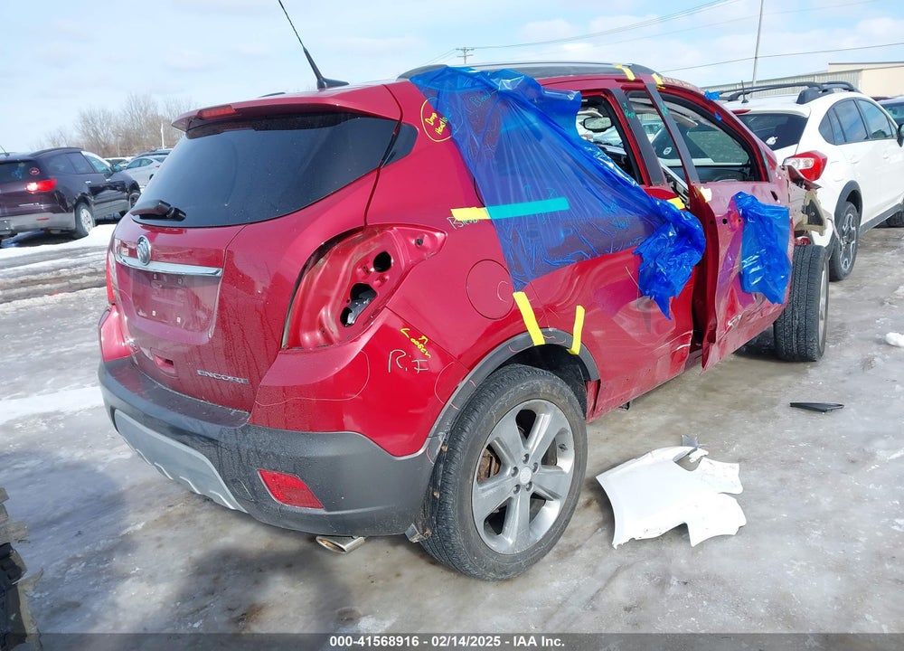 2014 BUICK ENCORE LEATHER VIN: KL4CJCSB8EB783214