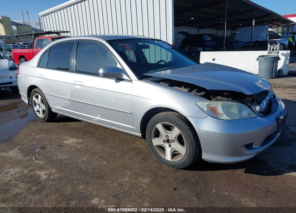 2004 HONDA CIVIC EX VIN: 2HGES26704H604859