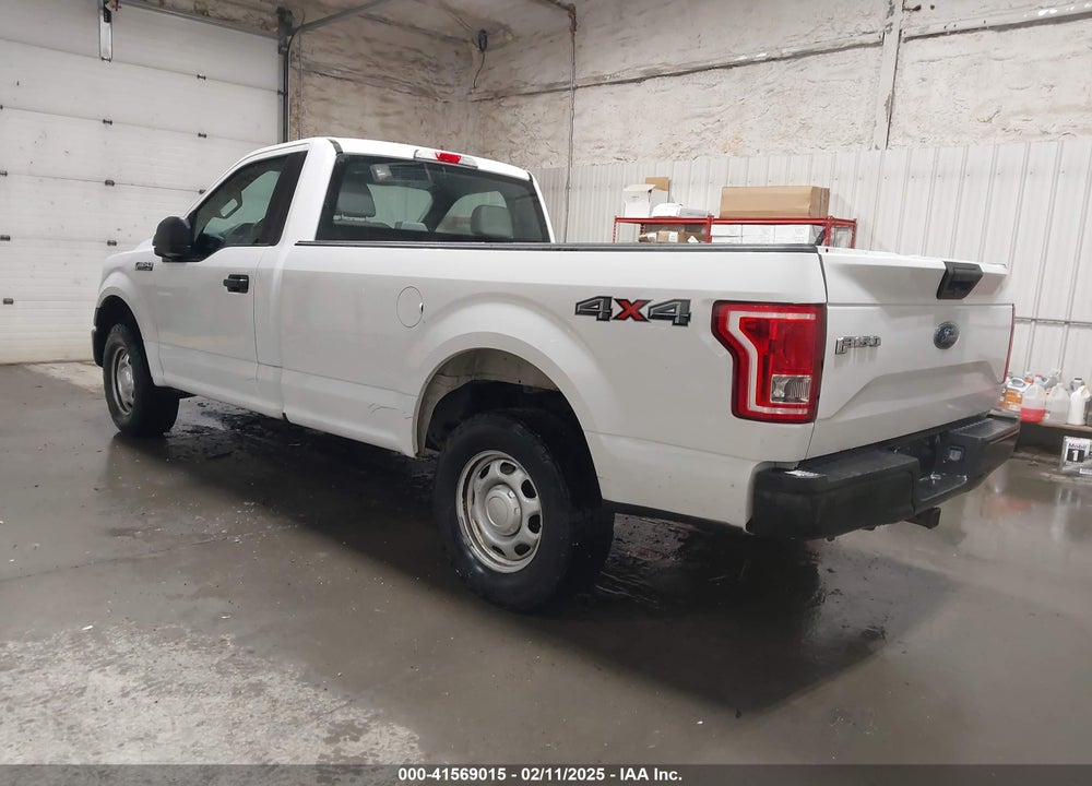 2017 FORD F-150 VIN: 1FTMF1E83HKE38354