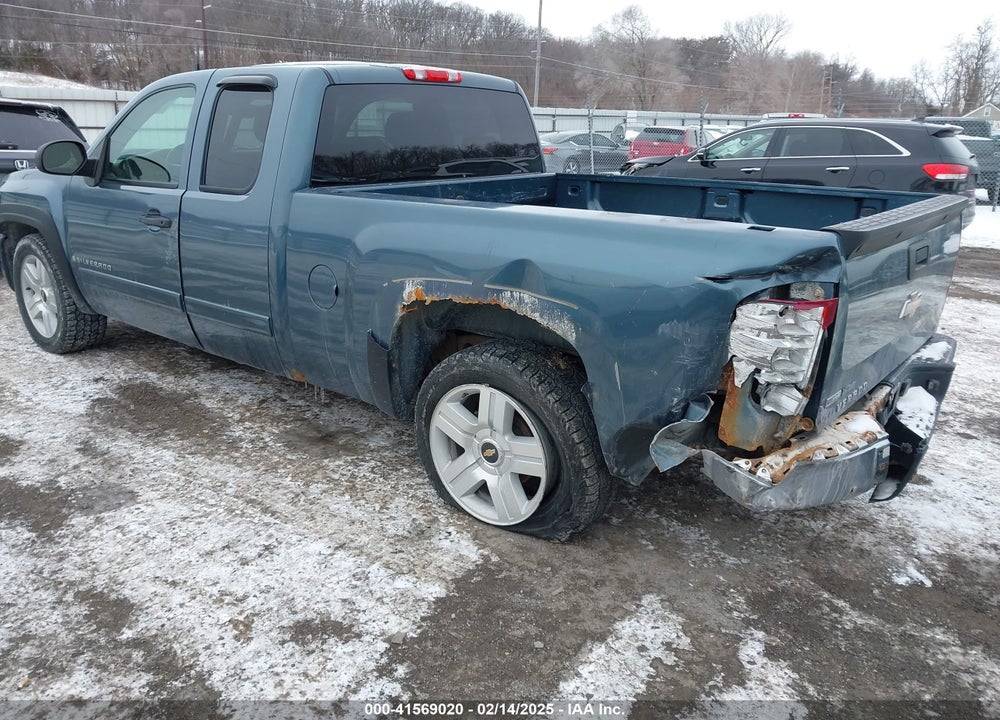 2008 CHEVROLET SILVERADO 1500 VIN: 1GCEC190X8Z310072