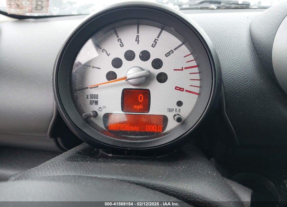 2012 MINI COOPER S COUNTRYMAN VIN: WMWZC3C50CWM26955