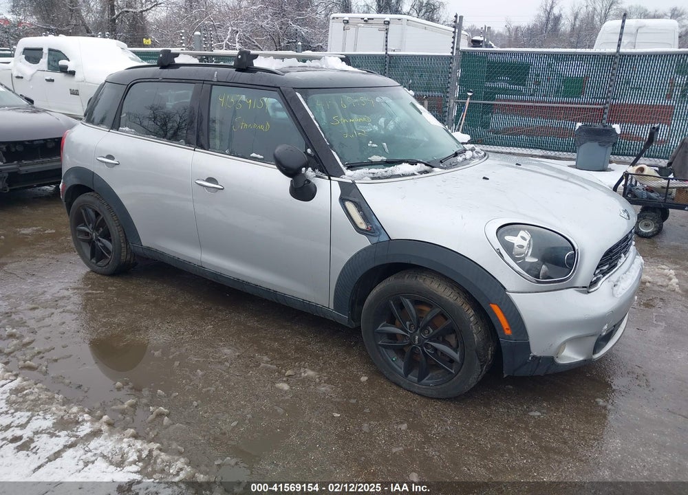 2012 MINI COOPER S COUNTRYMAN VIN: WMWZC3C50CWM26955