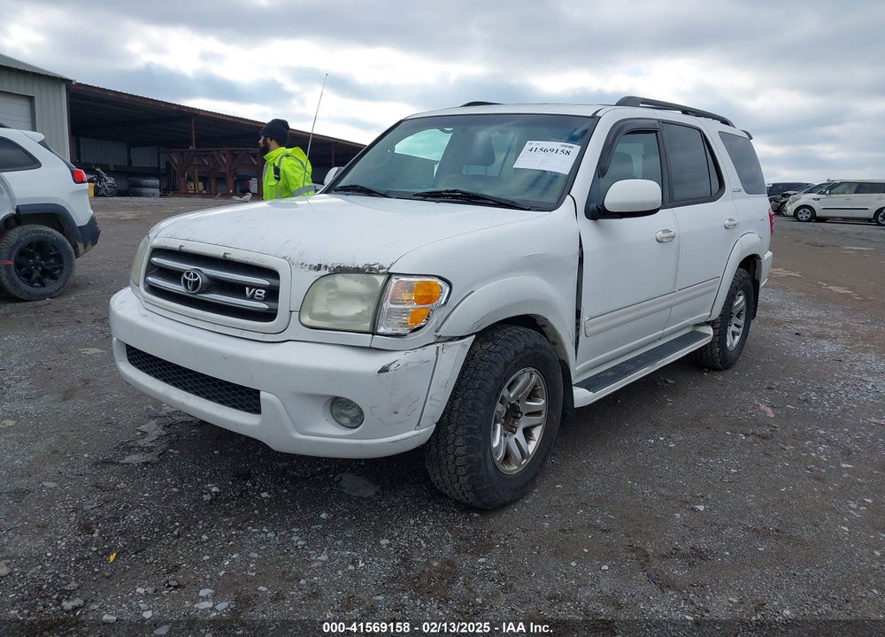 2004 TOYOTA SEQUOIA LIMITED VIN: 5TDZT38A74S227279