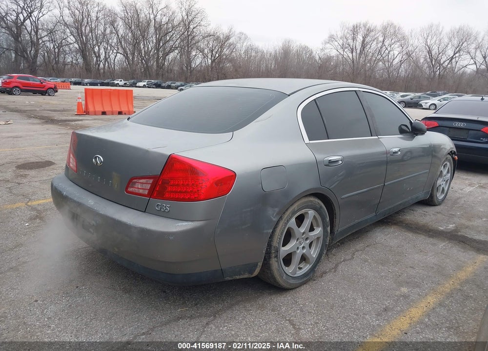 2004 INFINITI G35 VIN: JNKCV51E44M105028
