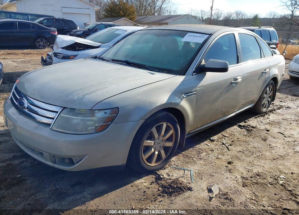 2008 FORD TAURUS SEL VIN: 1FAHP24W18G118799