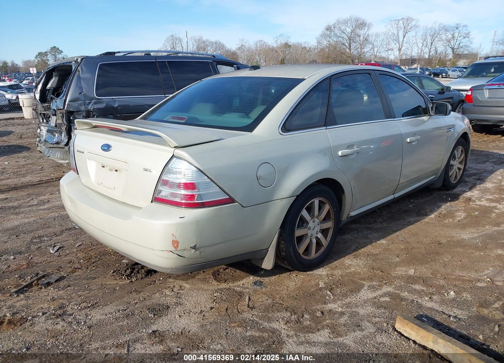 2008 FORD TAURUS SEL VIN: 1FAHP24W18G118799