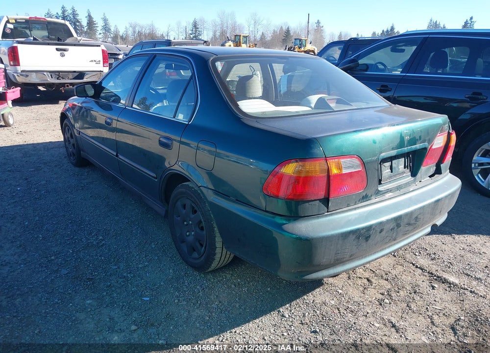 1999 HONDA CIVIC LX VIN: 1HGEJ6679XL025063
