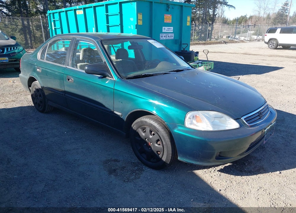 1999 HONDA CIVIC LX VIN: 1HGEJ6679XL025063
