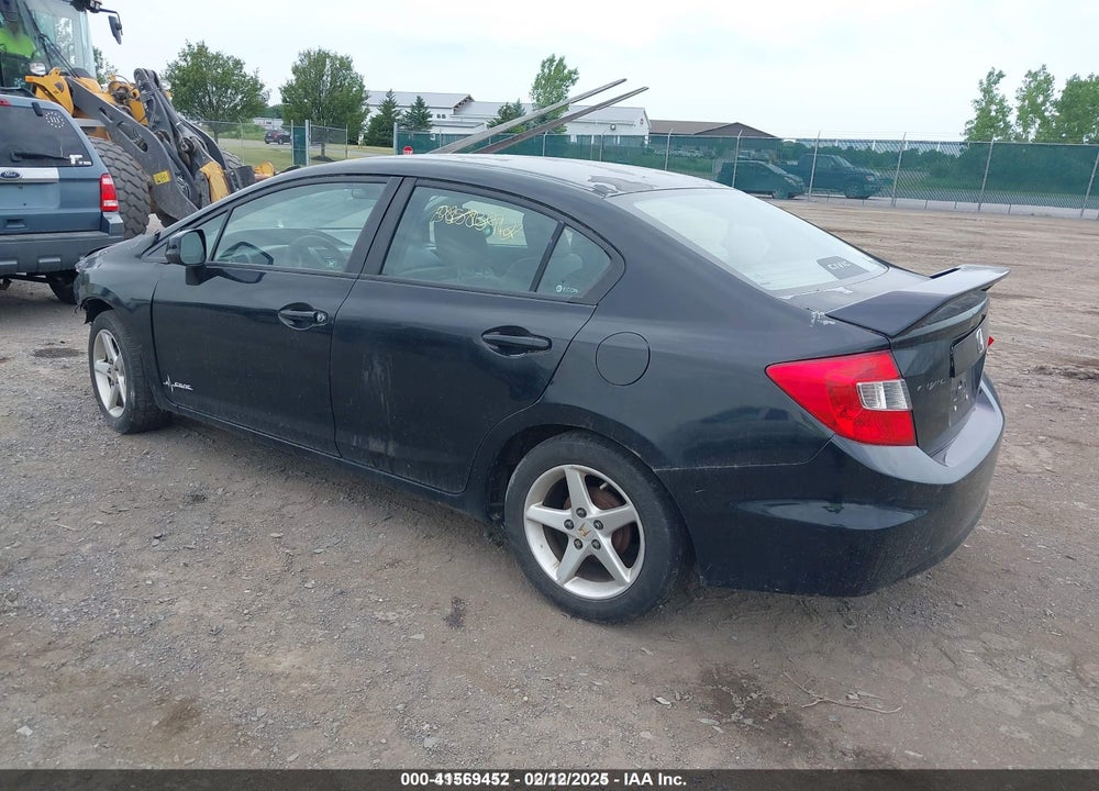 2012 HONDA CIVIC VIN: 2HGFB2E56CH503408
