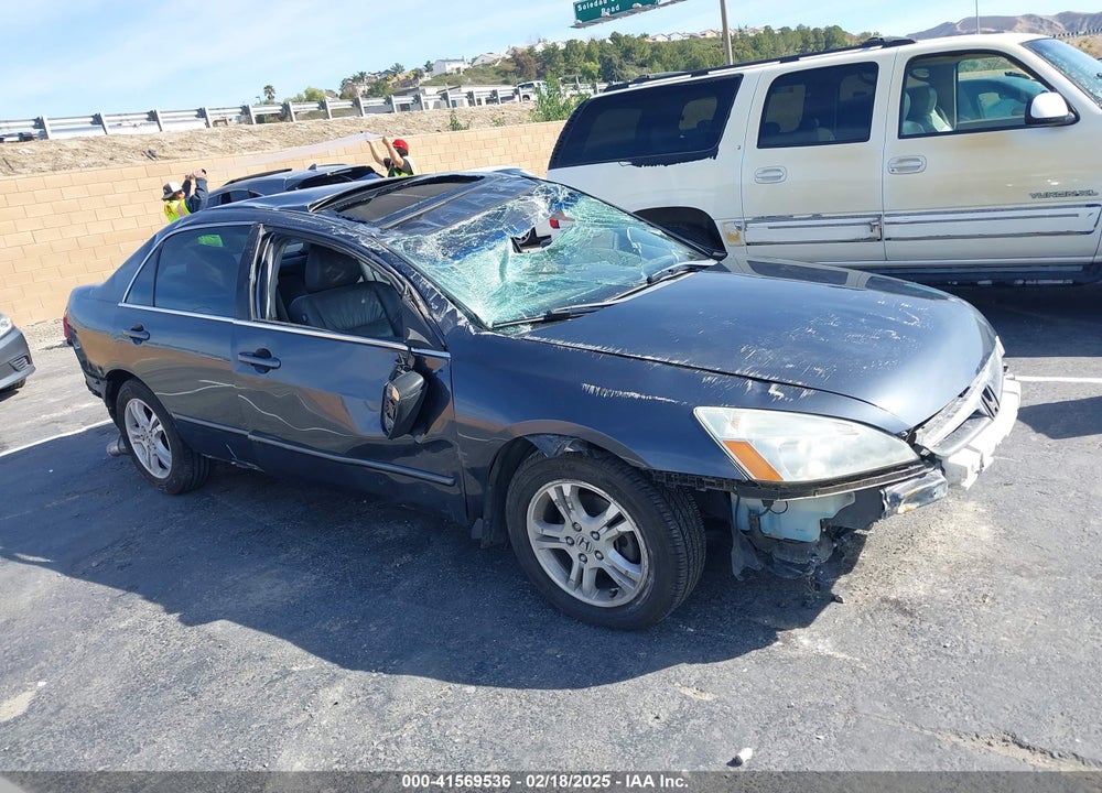 2007 HONDA ACCORD 2.4 EX VIN: 1HGCM567X7A130697