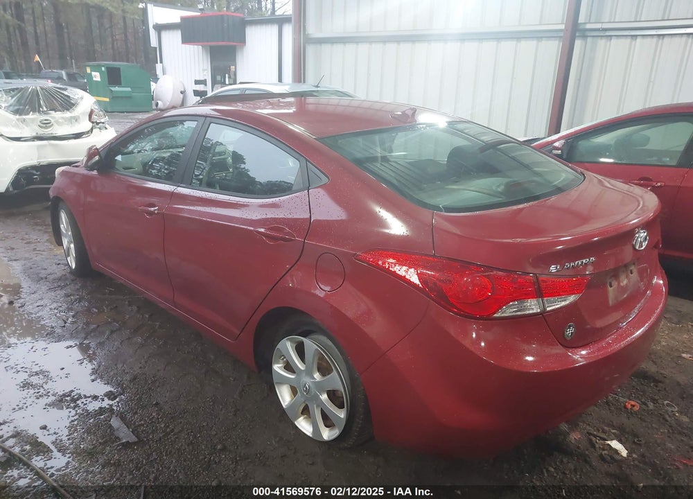 2013 HYUNDAI ELANTRA LIMITED VIN: 5NPDH4AE6DH303272
