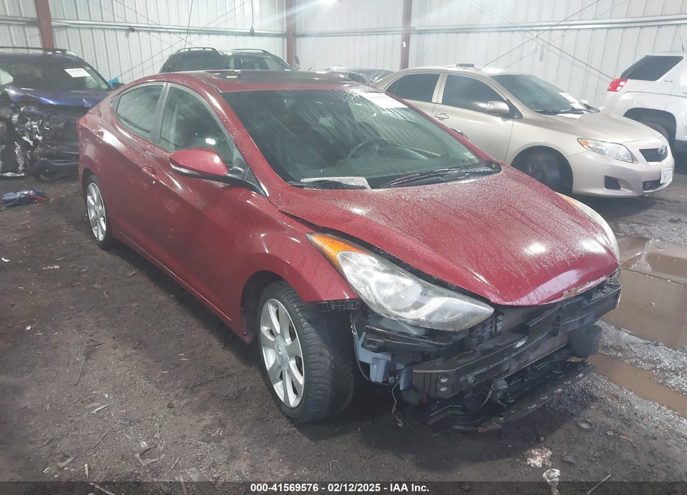 2013 HYUNDAI ELANTRA LIMITED VIN: 5NPDH4AE6DH303272