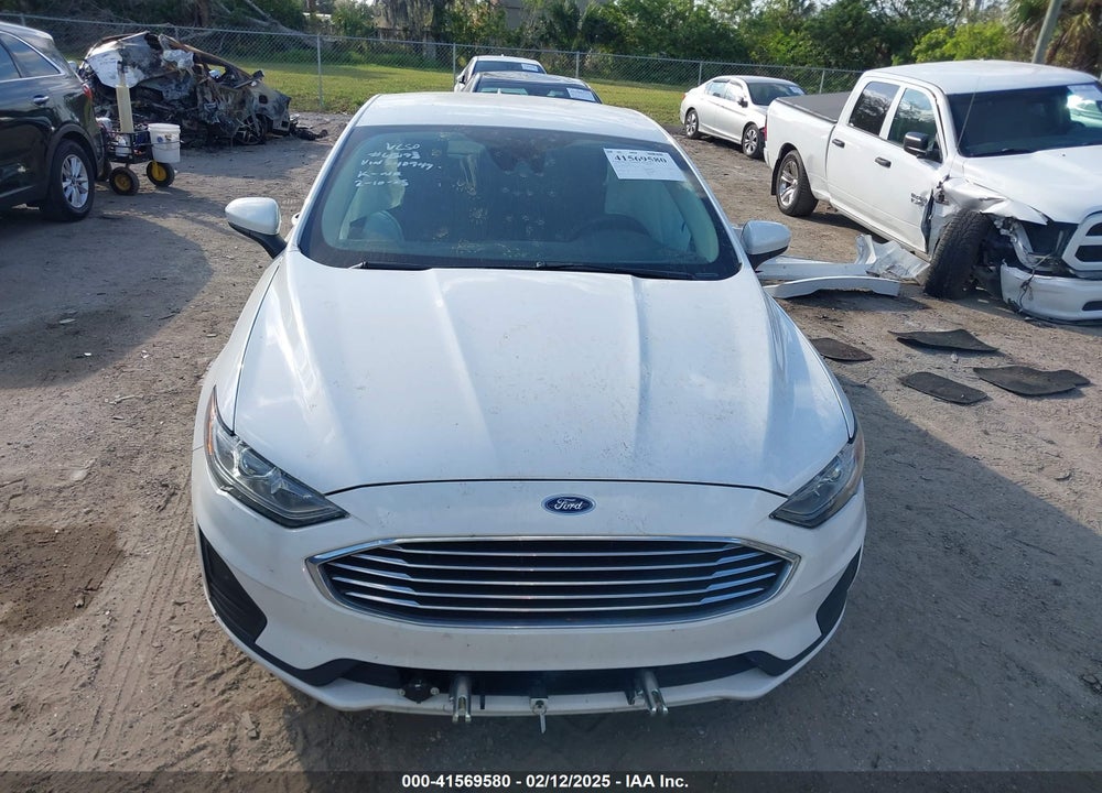 2019 FORD FUSION VIN: 3FA6P0LU7KR240949