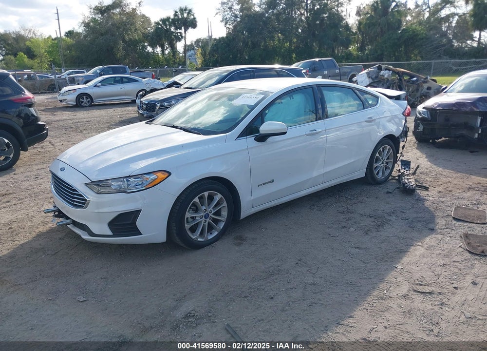 2019 FORD FUSION VIN: 3FA6P0LU7KR240949
