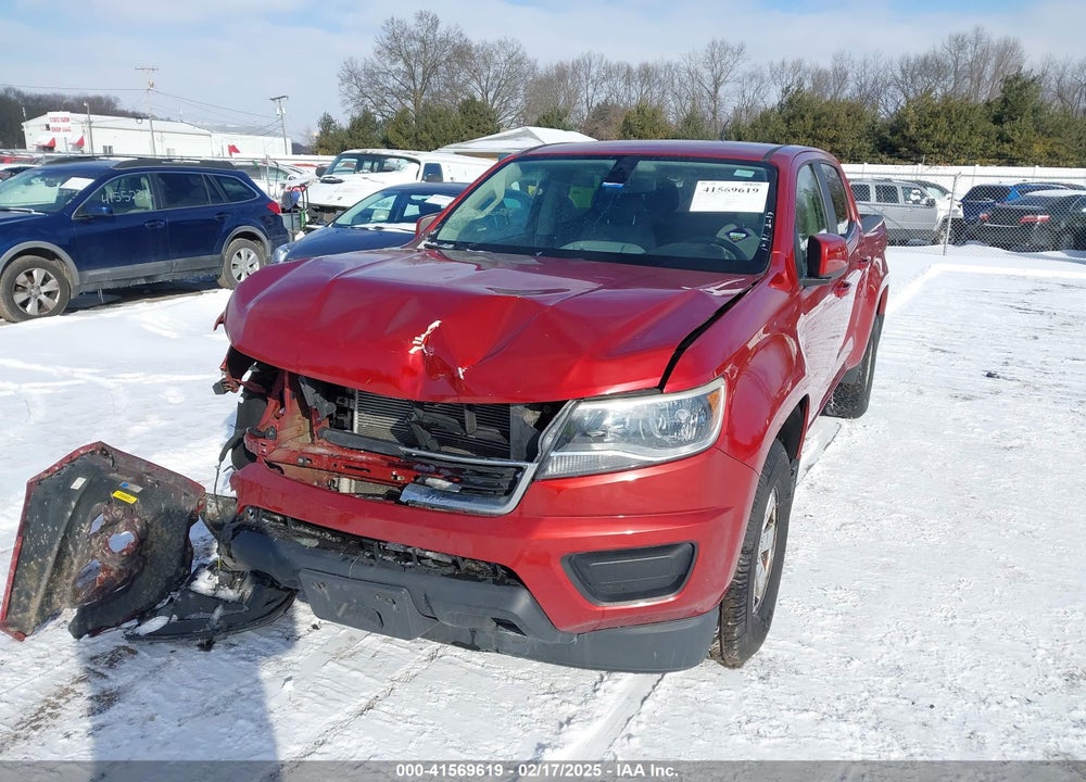 2016 CHEVROLET COLORADO VIN: 1GCGSBEA9G1120809