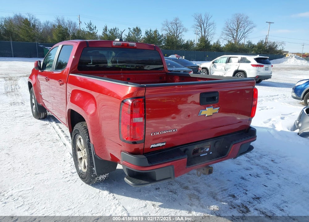 2016 CHEVROLET COLORADO VIN: 1GCGSBEA9G1120809