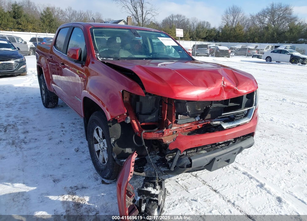 2016 CHEVROLET COLORADO VIN: 1GCGSBEA9G1120809