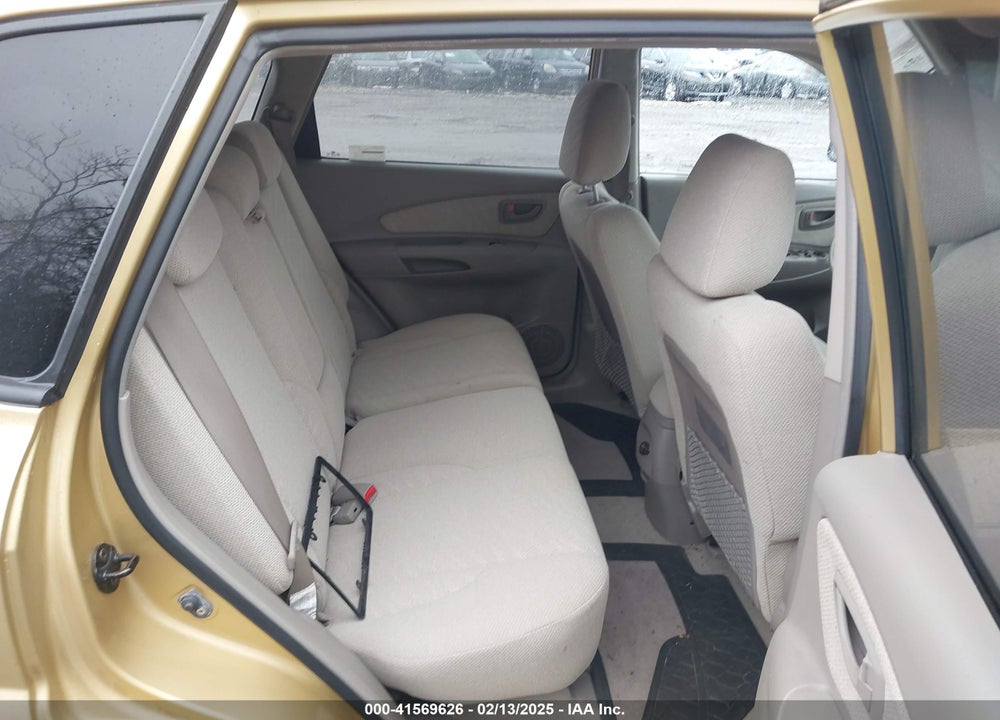 2005 HYUNDAI TUCSON GL VIN: KM8JM12B05U147167