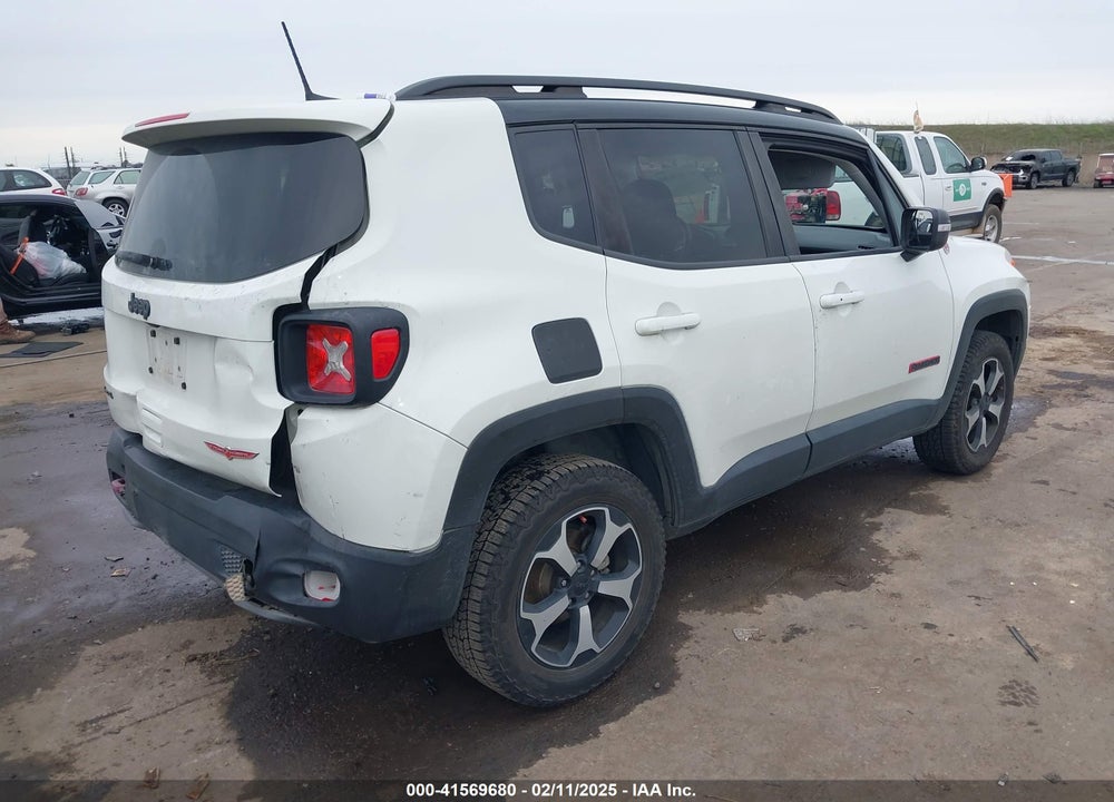 2019 JEEP RENEGADE TRAILHAWK 4X4 VIN: ZACNJBC12KPK55441