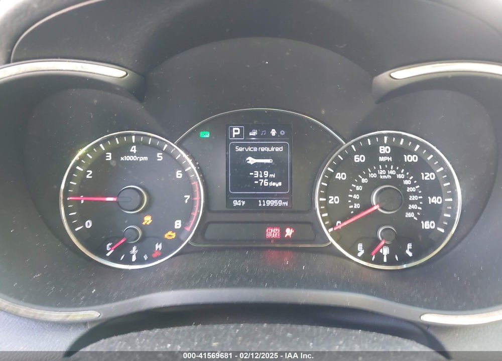 2017 KIA FORTE VIN: 3KPFL4A79HE025499