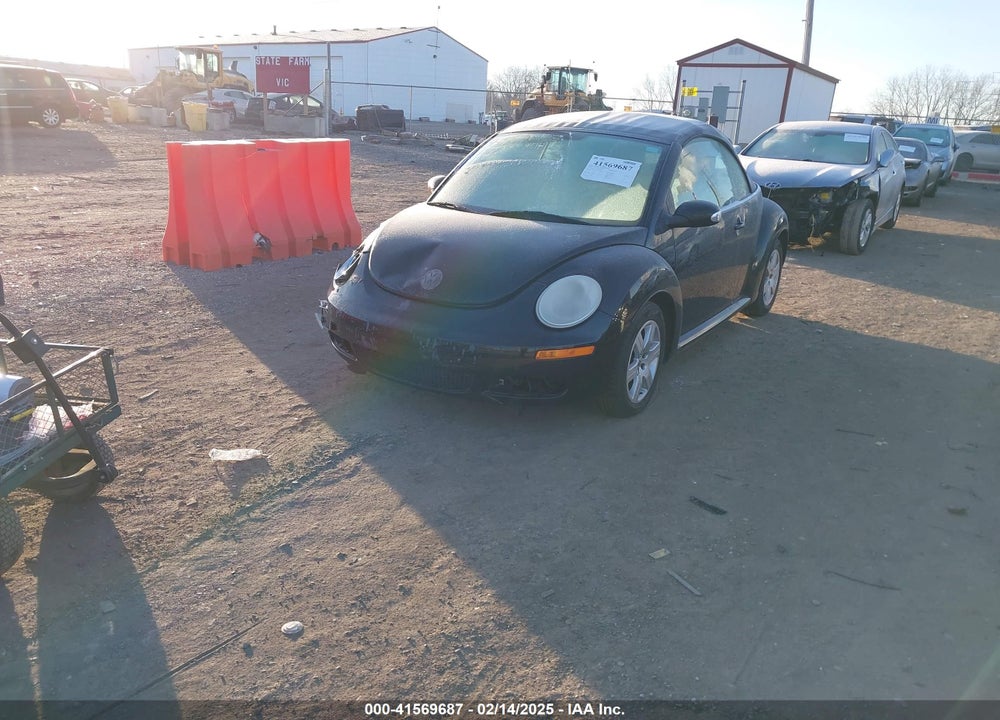 2007 VOLKSWAGEN NEW BEETLE VIN: 3VWRF31Y07M416355